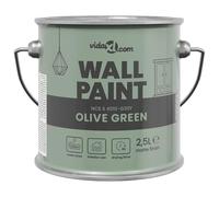 vidaXL Pintura Interior para Decorar Paredes - Proyecto de Mejora del Hogar para Hacer Tú Mismo en Sala de Estar, Dormitorio u Oficina