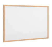 vidaXL Pizarra Blanca magnética con Marco de Madera de Pino 60x40 cm, Pizarra magnética de borrado en seco, Tablero magnético, Pizarra magnética para Pared