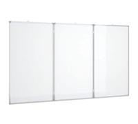 vidaXL Pizarra magnética plegable aluminio 180x100x1,7 cm, pizarra plegable, pizarra magnética plegada, pizarra magnética de borrado en seco