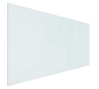 vidaXL Placa de chimenea de cristal, transparente, 120 x 60 cm, cristal, placa de vidrio para chimenea, protección de suelo resistente al calor, templado, para chimenea