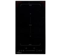 vidaXL Placa de Inducción Flexizone Control Táctil 2 Quemadores Cocina Eléctrica Empotrada Vitrocerámica Autosuficiente Instalación 3500 W