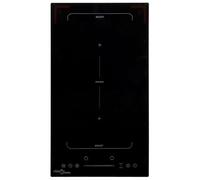 vidaXL Placa de Inducción Flexizone Control Táctil 2 Quemadores Cocina Eléctrica Empotrada Vitrocerámica Autosuficiente Instalación 3500 W