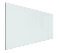 vidaXL Placa Resistente al Fuego contra Incendios Panel Protección contra Chispas Suelo Base Tablero de Vidrio para Chimenea Rectangular 100x50 cm