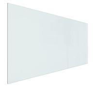 vidaXL Placa Resistente al Fuego contra Incendios Panel Protección contra Chispas Suelo Base Tablero de Vidrio para Chimenea Rectangular 120x60 cm