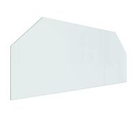 vidaXL Placa Resistente al Fuego contra Incendios Panel Protección contra Chispas Suelo Base Tablero de Vidrio para Chimenea Hexagonal 120x50 cm