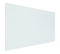 vidaXL Placa Resistente al Fuego contra Incendios Panel Protección contra Chispas Suelo Tablero Base de Vidrio para Chimenea Rectangular 100x60 cm