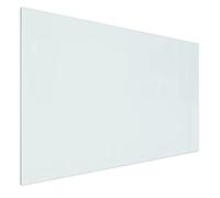 vidaXL Placa Resistente al Fuego contra Incendios Panel Protección contra Chispas Suelo Tablero Base de Vidrio para Chimenea Rectangular 80x50 cm