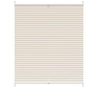 vidaXL Plisé para Ventana Persiana 110x100cm Crema