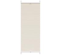 vidaXL Plisé para Ventana Persiana 50x150cm Crema