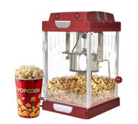 vidaXL Máquina para Hacer Palomitas de Maiz Caseras 2,5Oz Roja Palomitera Casa