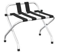 vidaXL Portaequipajes con Respaldo Plateado 56x39x52 cm
