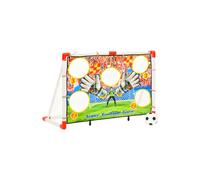 Vidaxl Portería De Fútbol Infantil Con Pared De Portería MKP