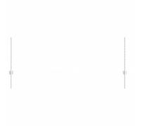 vidaXL Poste de Valla 11 pcs Plateado 60 cm Acero, Postes cilíndricos duraderos para jardín y terraza, Barrera Moderna, solución de paisajismo para tu Patio