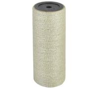 vidaXL Poste rascador para Gatos 8x20 cm 10 mm Beige
