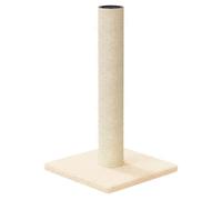 vidaXL Poste rascador para Gatos Crema 22x22 x45 cm