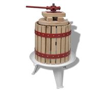 vidaXL Prensa Vino y Fruta 12 L Cata Viña Bodega Vinario Vinatero Vitivinícola