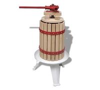 vidaXL Prensa Vino y Fruta 6 L Cata Viña Bodega Vinario Vinatero Vitivinícola