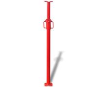vidaXL Prop Acrow Manual Rojo 180 x 12,5 x 12,5 cm, Acrow Prop, Soporte Estructural Ajustable, Nivelador Resistente para Construcción y Estabilidad
