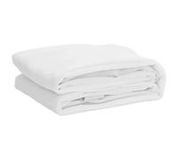 vidaXL Protector de colchón Impermeable Blanco 90x220 cm, Protector de colchón Impermeable, sábana Ajustable, Funda de colchón, sábana de Cama