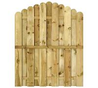 vidaXL Puerta Arqueada de Jardín Cancela Patio 100x125 cm Madera de Pino