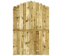 vidaXL Puerta Arqueada de Jardín Cancela Patio 100x150 cm Madera de Pino