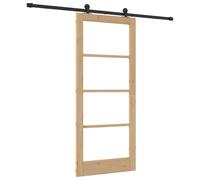 vidaXL Puerta corredera con herrajes 'ORKDAL'86 x 198,5 cm