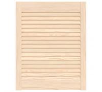 vidaXL Puerta Tipo Persiana con Celosía Rejilla Armario Tablillas Guardarropa Separador Decoración 61,5x49,4cm Madera Maciza de Pino