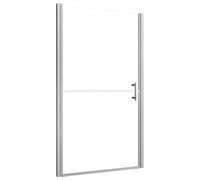 vidaXL Puerta de ducha de vidrio templado 100x178 cm