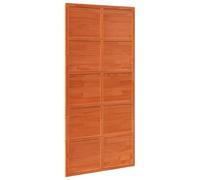 vidaXL Puerta de granero madera maciza pino marrón miel 100x208 cm, puerta corredera de granero, puerta corredera para baño, puerta corredera para hogar