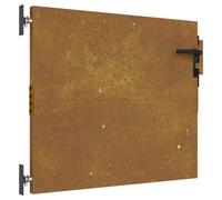 vidaXL Puerta de jardín acero corten 85x100 cm