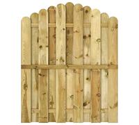 vidaXL Puerta Arqueada de Jardín Cancela Patio 100x125 cm Madera de Pino