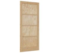 vidaXL Puerta interior ORKDAL 93 x 211 x 4 cm madera maciza de pino