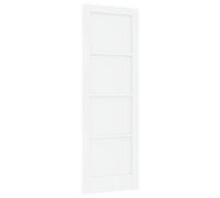 vidaXL Puerta Interior "ORKDAL" Blanca 73.5x211x4 cm de Madera Maciza de Pino