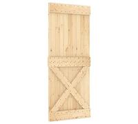 vidaXL Puerta NARVIK madera maciza pino 85x210 cm