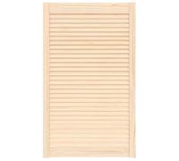 vidaXL Puerta Tipo Persiana con Celosía Rejilla Armario Tablillas Guardarropa Separador Decoración 99,3x59,4cm Madera Maciza de Pino