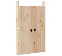 vidaXL Puertas de cocina exterior 50x9x82 cm de madera de pino macizo