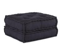 vidaXL Puf Modular Tela Antracita 70x70x36 cm, sofá, sofá Convertible, sofá de Tela, sofá Modular, cojín de palets, sofá de Suelo, sofá, salón