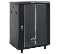 vidaXL Rack de servidores 15U 19" IP20 Negro 60x45x86 cm