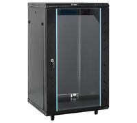 vidaXL Rack de servidores 19" 15U IP20 Negro 60x60x100 cm