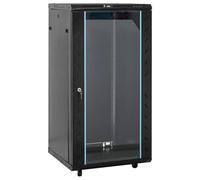 vidaXL Rack de servidores 22U 19" IP20 Negro 60x60x120 cm, Rack de Red 22U, armarios de Red, Armario de Red de Almacenamiento, Armario de Red