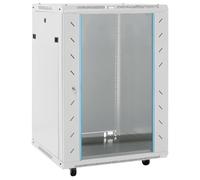 vidaXL Rack de servidores 15U 19" con patas giratorias IP20 60x45x86 cm