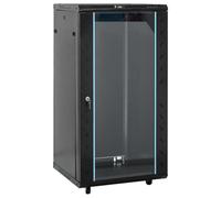 vidaXL Rack de servidores Patas giratorias 22U 19" IP20 60x60x120 cm, Rack de Red 22U, armarios de Red, Armario de Red de Almacenamiento