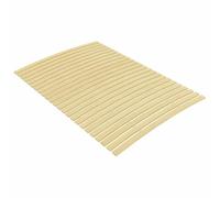 vidaXL Somier de Láminas con 24 Listones Estructura Cama Plegable Base Dormitorio Habitación Invitados Plataforma Robusto Duradero 120x200 cm