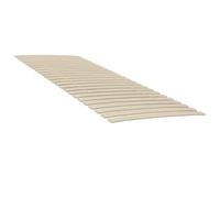 vidaXL Somieres de láminas 48 lamas enrollables – 2 uds 80x200 cm