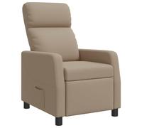 vidaXL Recliner Capuchino Cuero sintético