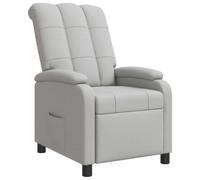vidaXL Recliner Gris Nube Tela