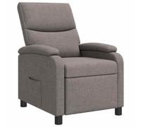 vidaXL Recliner Topo Tela