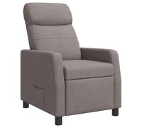 vidaXL Recliner Topo Tela
