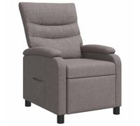 vidaXL Recliner Topo Tela