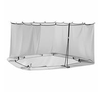 vidaXL Red contra Mosquitos para Gazebo 220 Mesh Negro 4 x 3 x 2 cm, Red Moderna Anti-Mosquitos, Accesorios para Gazebo, protección al Aire Libre, ¡Disfruta sin bichos en tu jardín